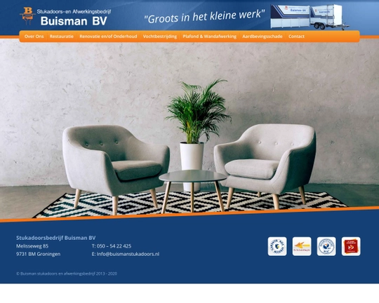 Buisman stukadoors Logo