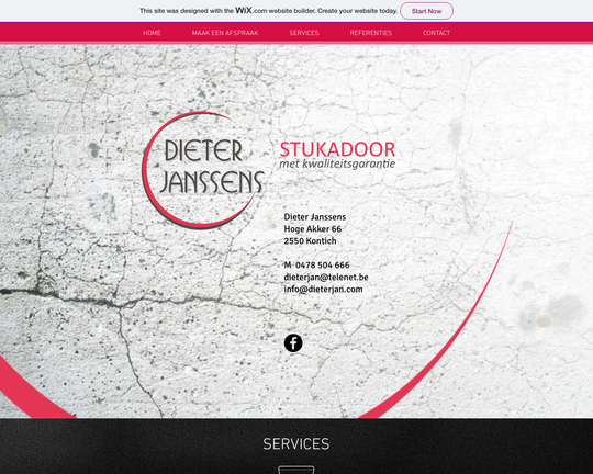 Dieter Janssens Stukadoor Logo