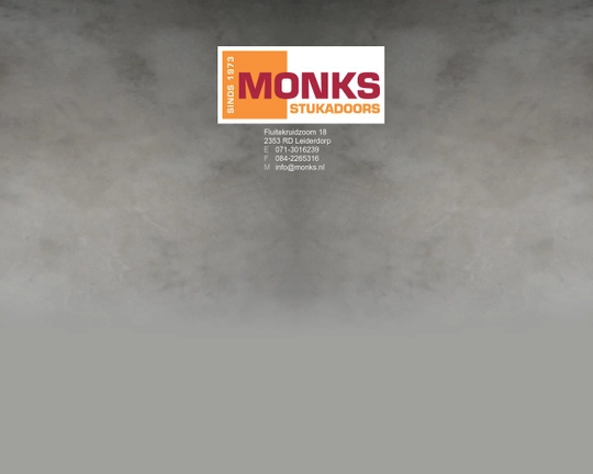 Monks Stukadoors Logo