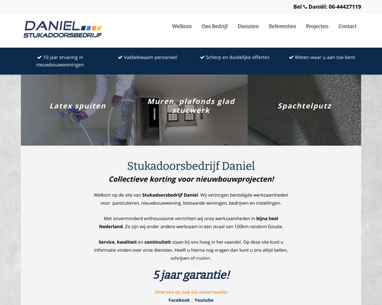 Stukadoorsbedrijf Daniel Logo