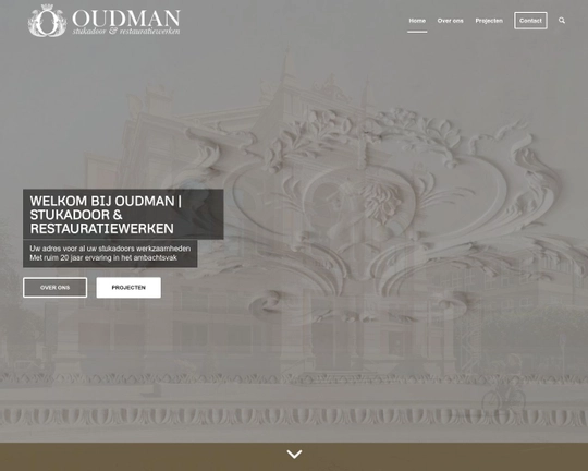 Stukadoorsbedrijf Groningen Oudman Logo