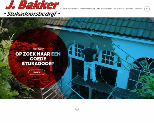 Stukadoorsbedrijf J.Bakker Logo